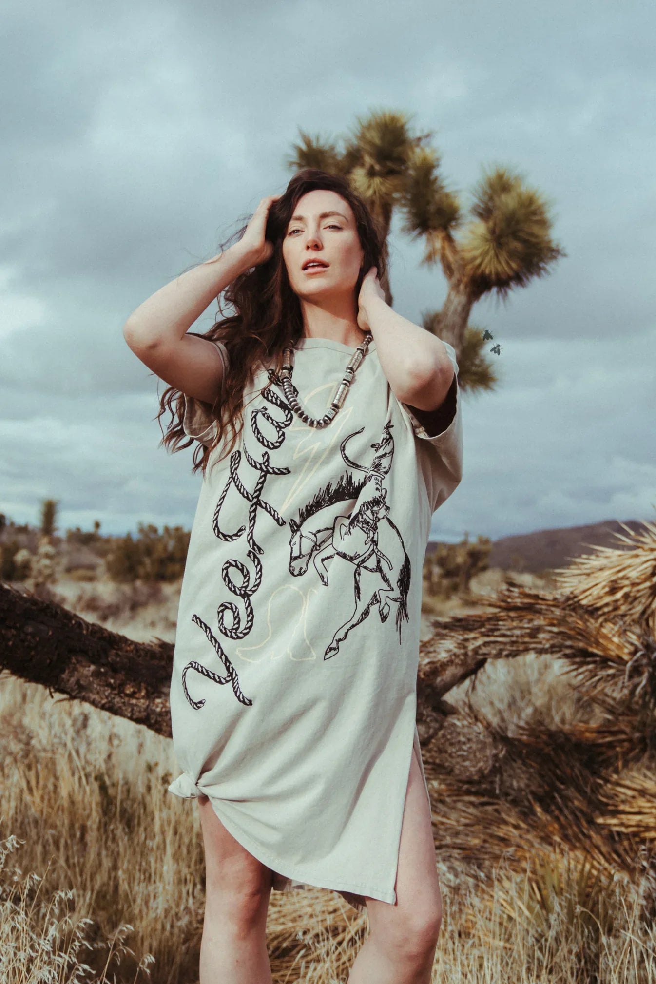 YEEPEE YE HAW TSHIRT DRESS