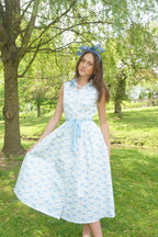 Equestrian Toile Shirt Dress