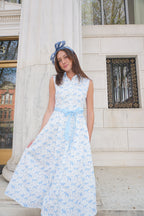 Equestrian Toile Shirt Dress