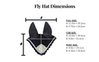 B&W - Floral Saddle Pad Set