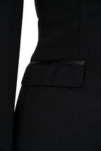 Grand Prix Saltare Dolce 4 Button Riding Jacket, Black
