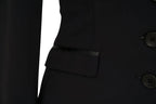 Grand Prix Saltare Dolce 4 Button Riding Jacket, Black