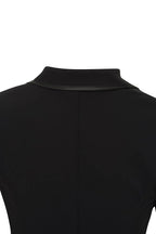 Grand Prix Saltare Dolce 4 Button Riding Jacket, Black