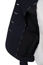 Grand Prix Saltare Dolce 4 Button Riding Show Jacket, Navy