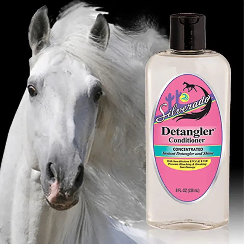 Horse Detangler Conditioner for Coat, Mane & Tail by Silverado #SDET08