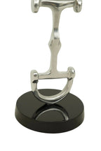 Huntley D Bit Pair of Candlesticks, Pair in Aluminum Silver Finish