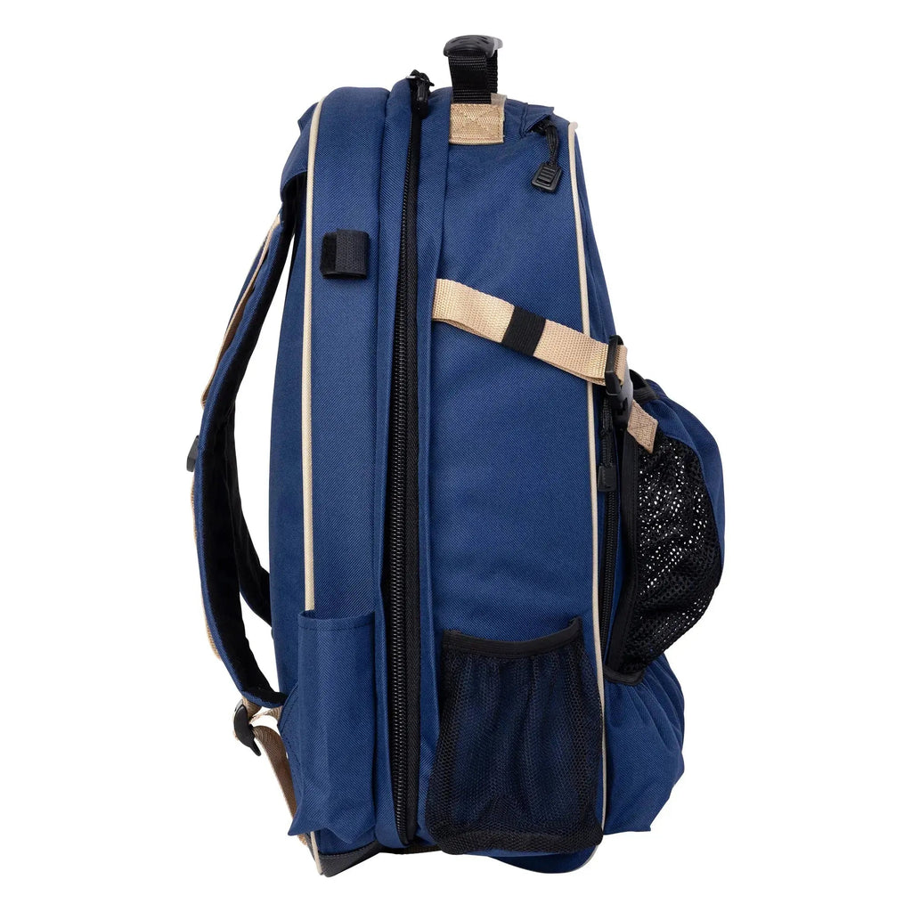 Huntley Equestrian Deluxe Equestrian Backpack, Brown