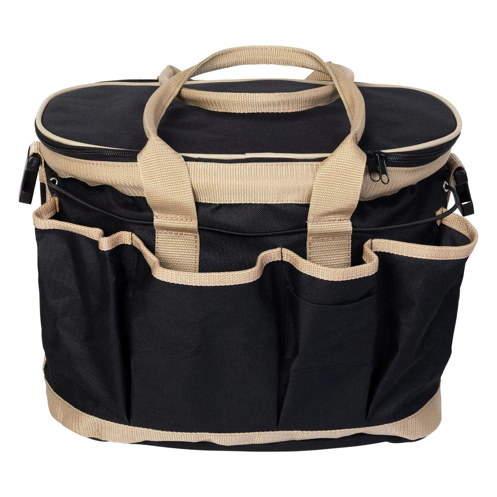 Huntley Equestrian Deluxe Grooming Bag, Brown