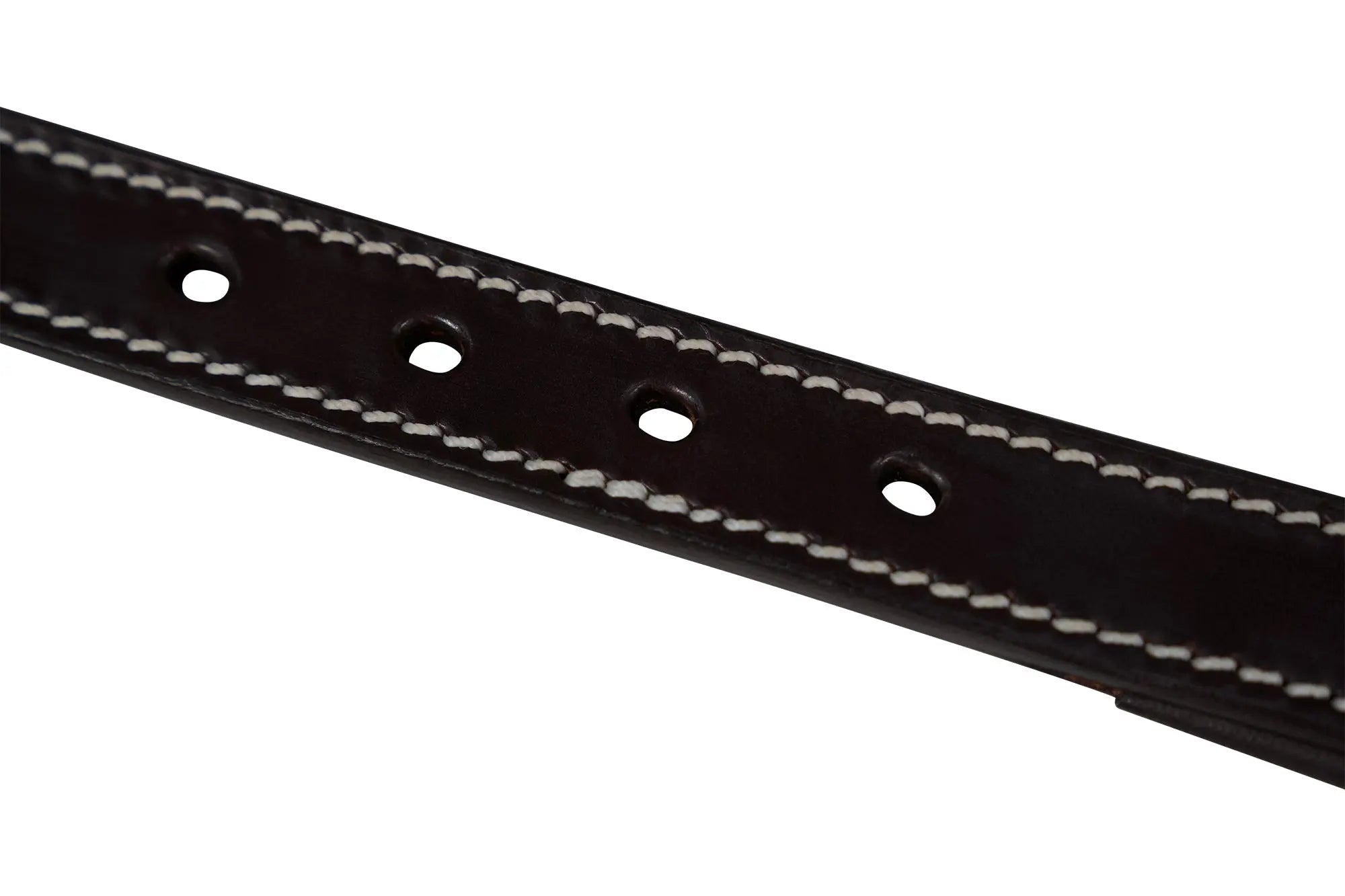 Huntley Equestrian Fancy Stitched Leather Halter Replacement Crown Piece