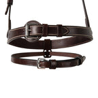 Huntley Equestrian Flash Leather Loop Noseband Attachment