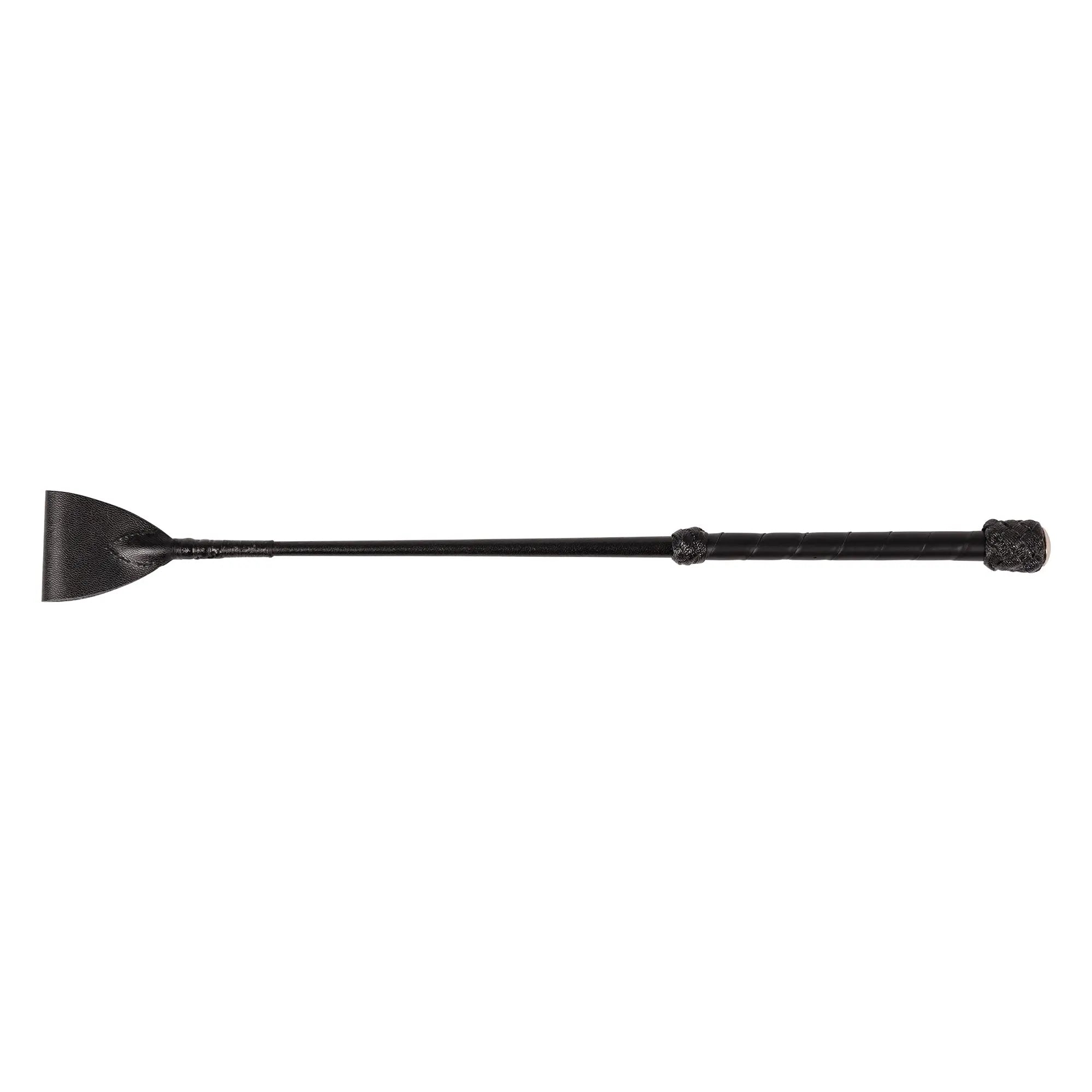Huntley Equestrian Leather Jumping Bat Riding Crop