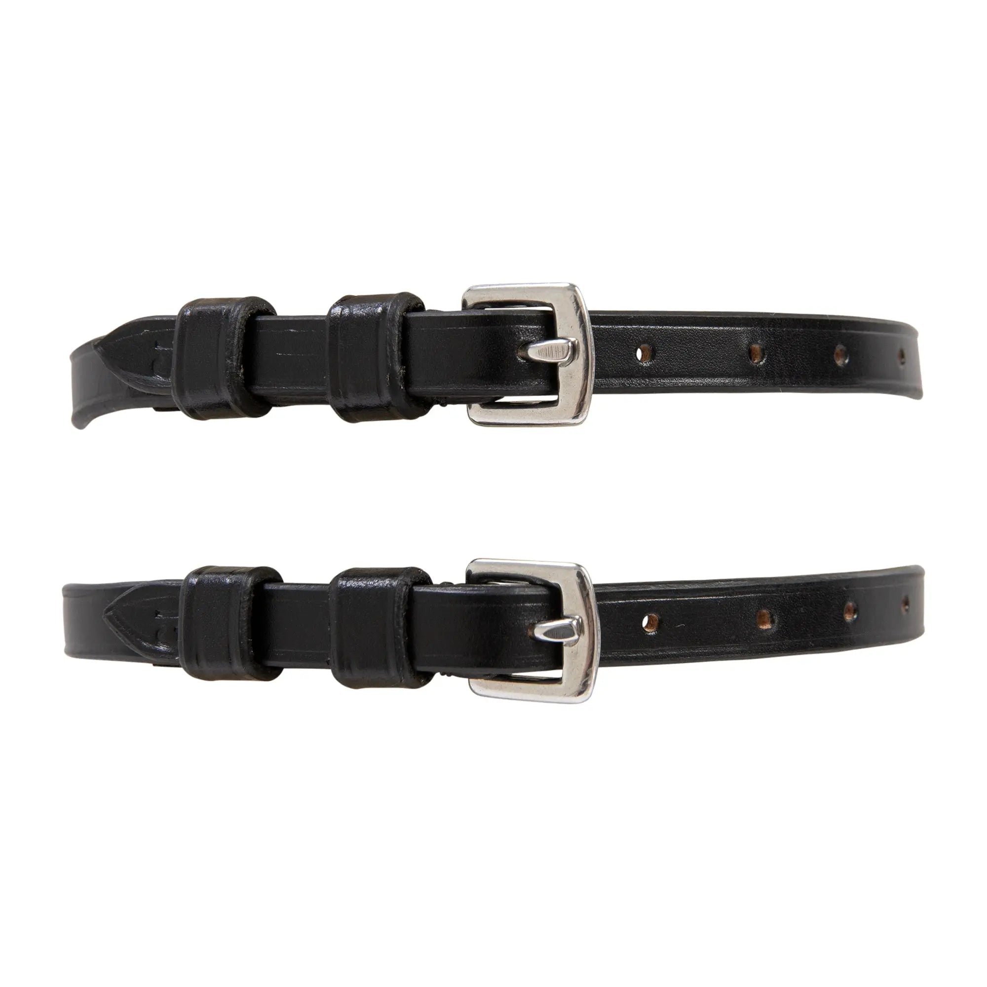 Huntley Equestrian Premium English Leather Spur Straps