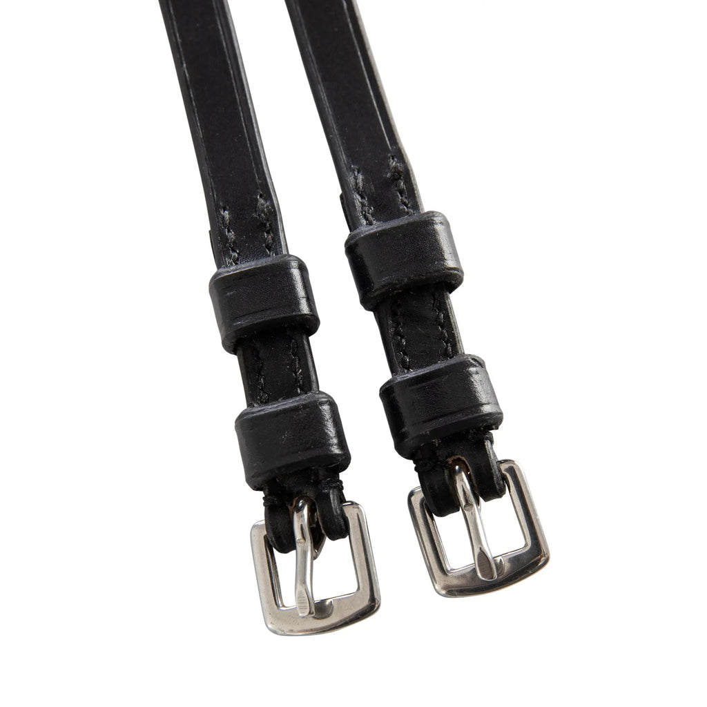 Huntley Equestrian Premium English Leather Spur Straps