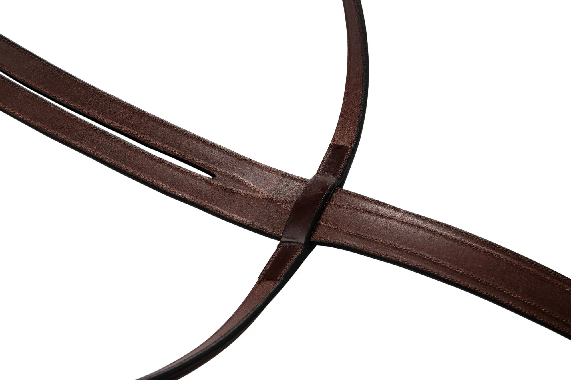 Huntley Equestrian Sedgwick Fancy Stitched Running Martingale, Full Size