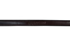Huntley Equestrian Sedgwick Pelham Flat Curb Reins, Rubber Lined