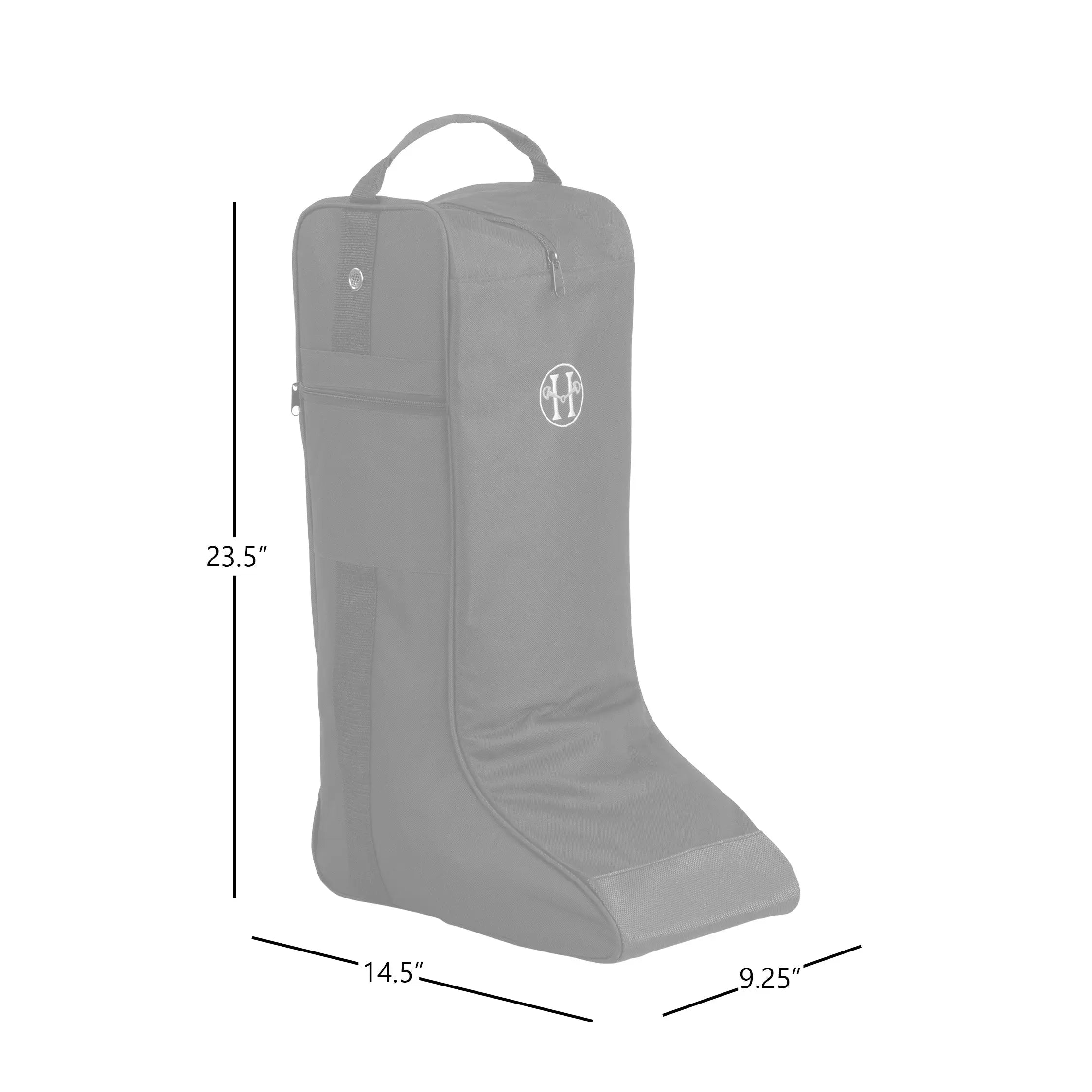 Huntley Equestrian Tall Riding Boot Bag, Navy