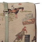 Huntley Equestrian Tapestry Duffle Bag-Western Design