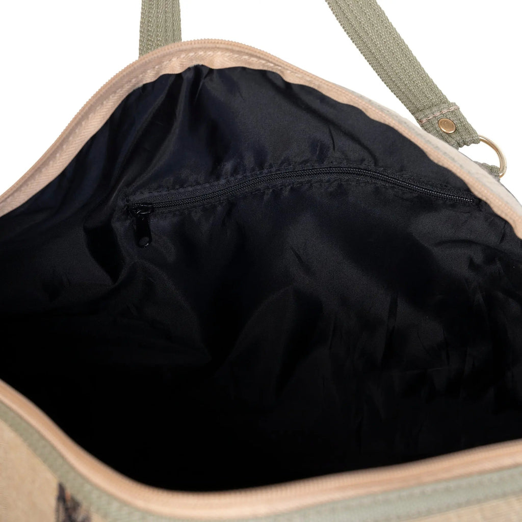 Huntley Equestrian Tapestry Duffle Bag-Western Design