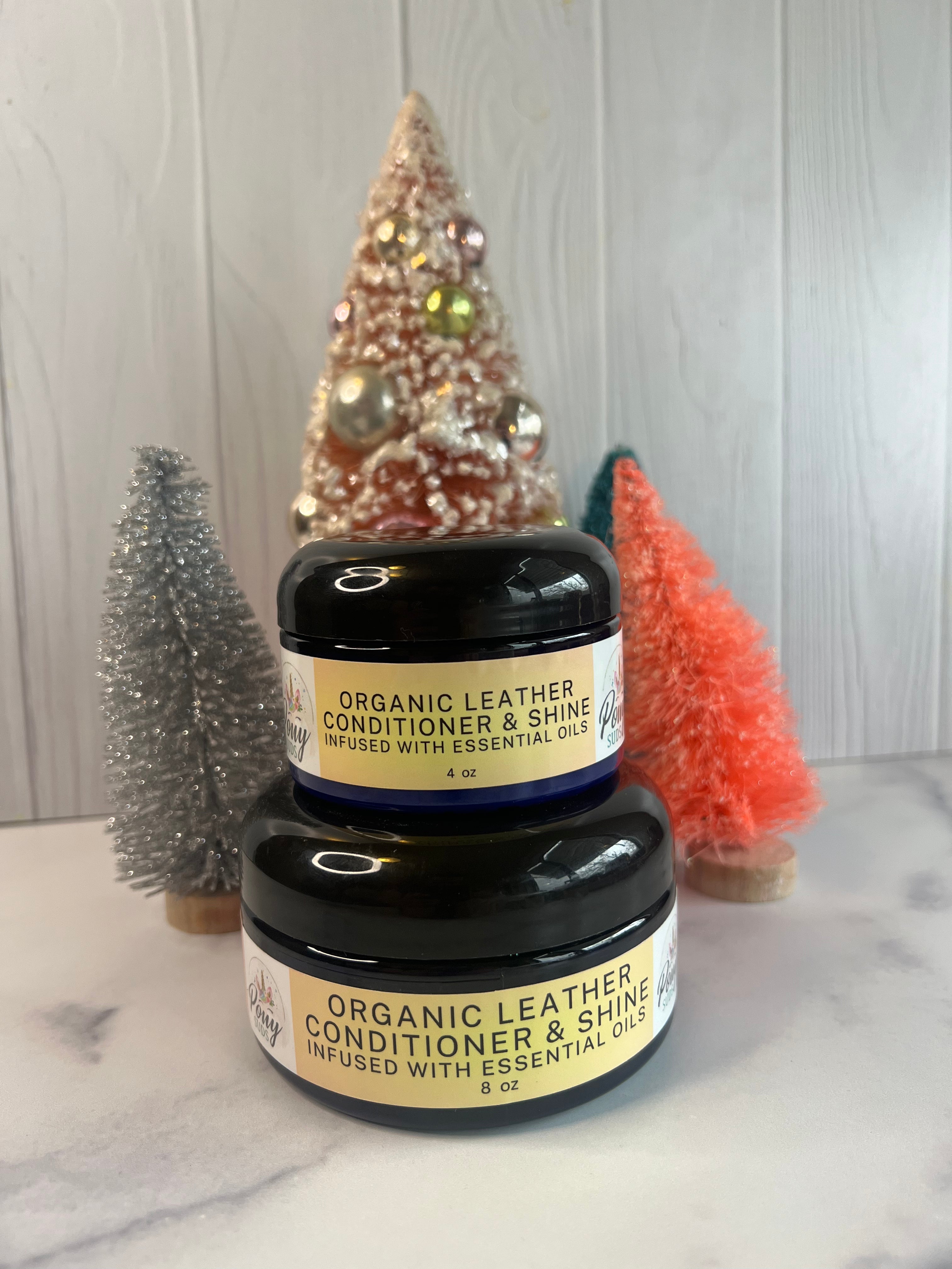 4 oz - Organic Leather Conditioner & Shine