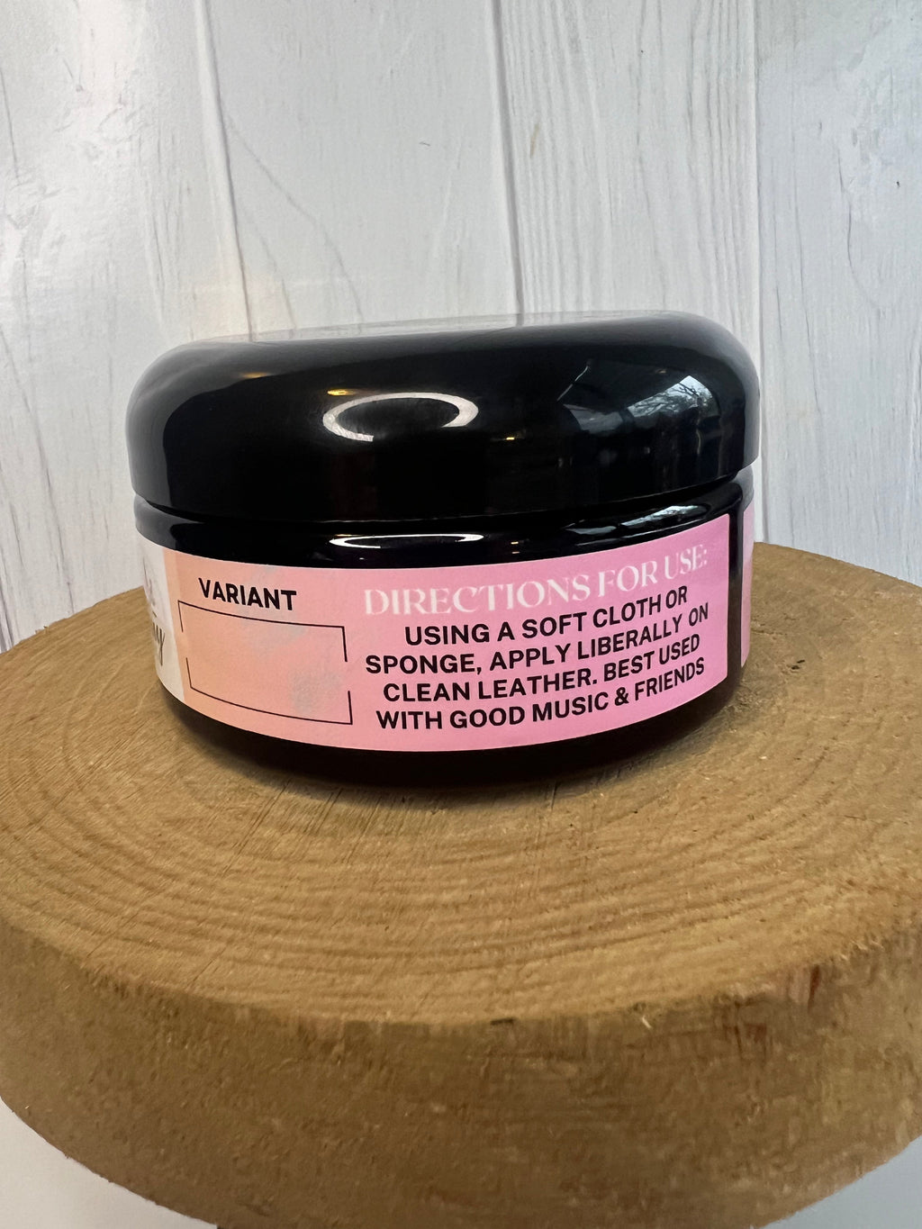 4 oz - Organic Leather Conditioner & Shine