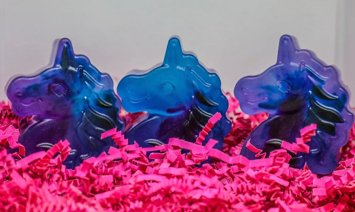 Pony Suds Leather Soap- Mamby Unicorn - (pack of 3)