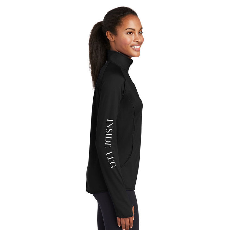 Inside Leg Outside Rein Baselayer: Black