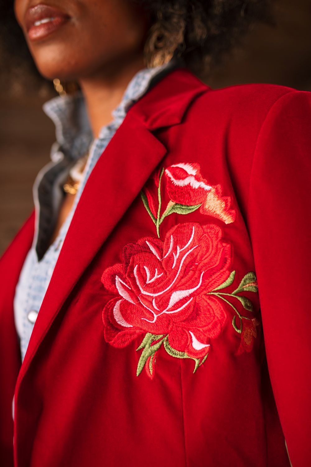 Red Velvet Jacket