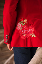 Red Velvet Jacket