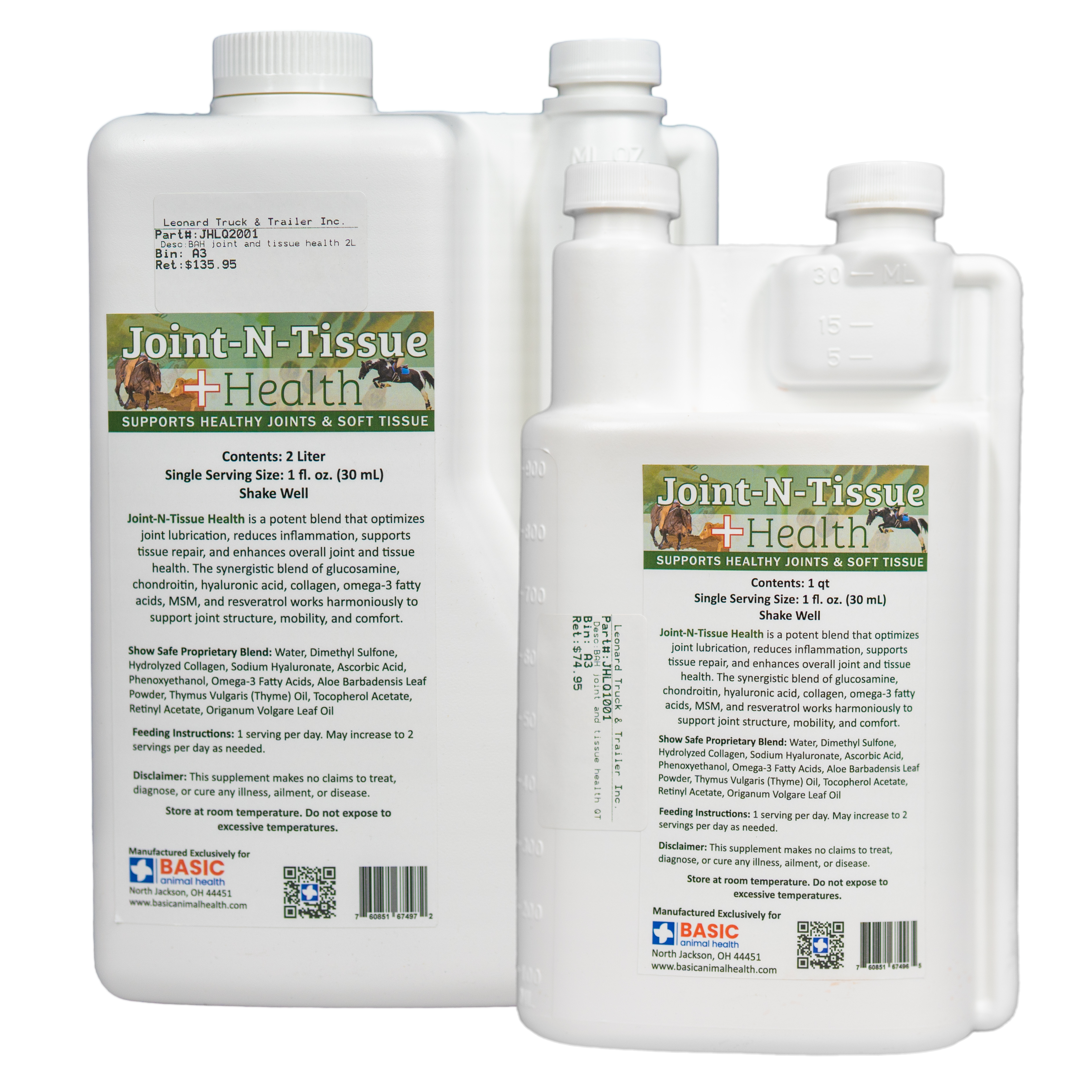 Joint-N-Tissue Health for Horses