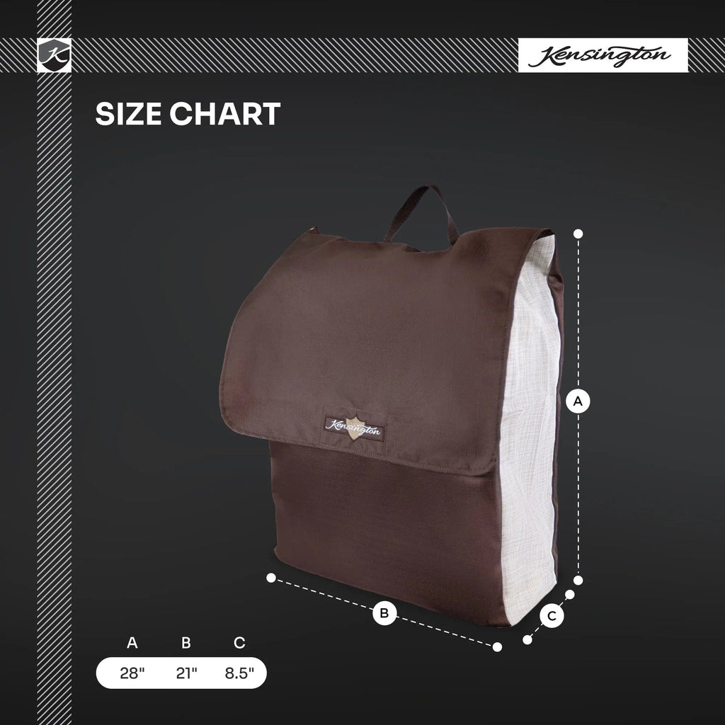 Kensington Stall Front Blanket Storage Bag - Durable, Breathable, Fits up to 2 Turnouts