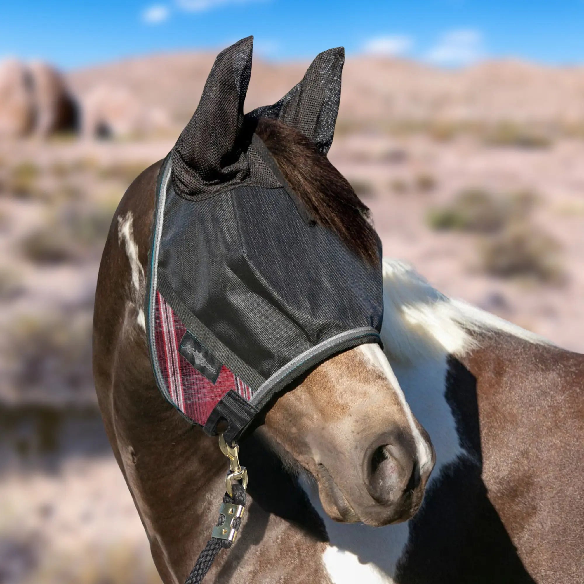 Kensington UViator CatchMask Fly Mask with Ears & 90% UV Protection