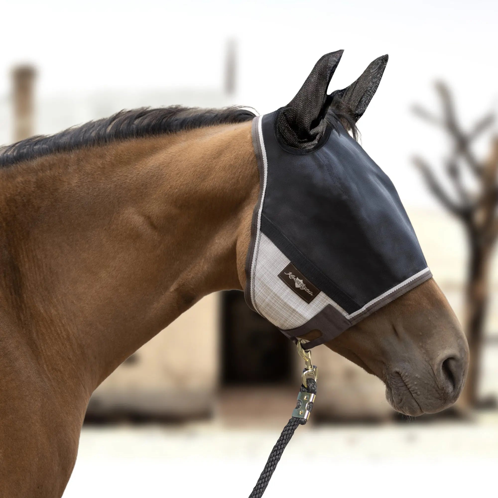 Kensington UViator CatchMask Fly Mask with Ears & 90% UV Protection