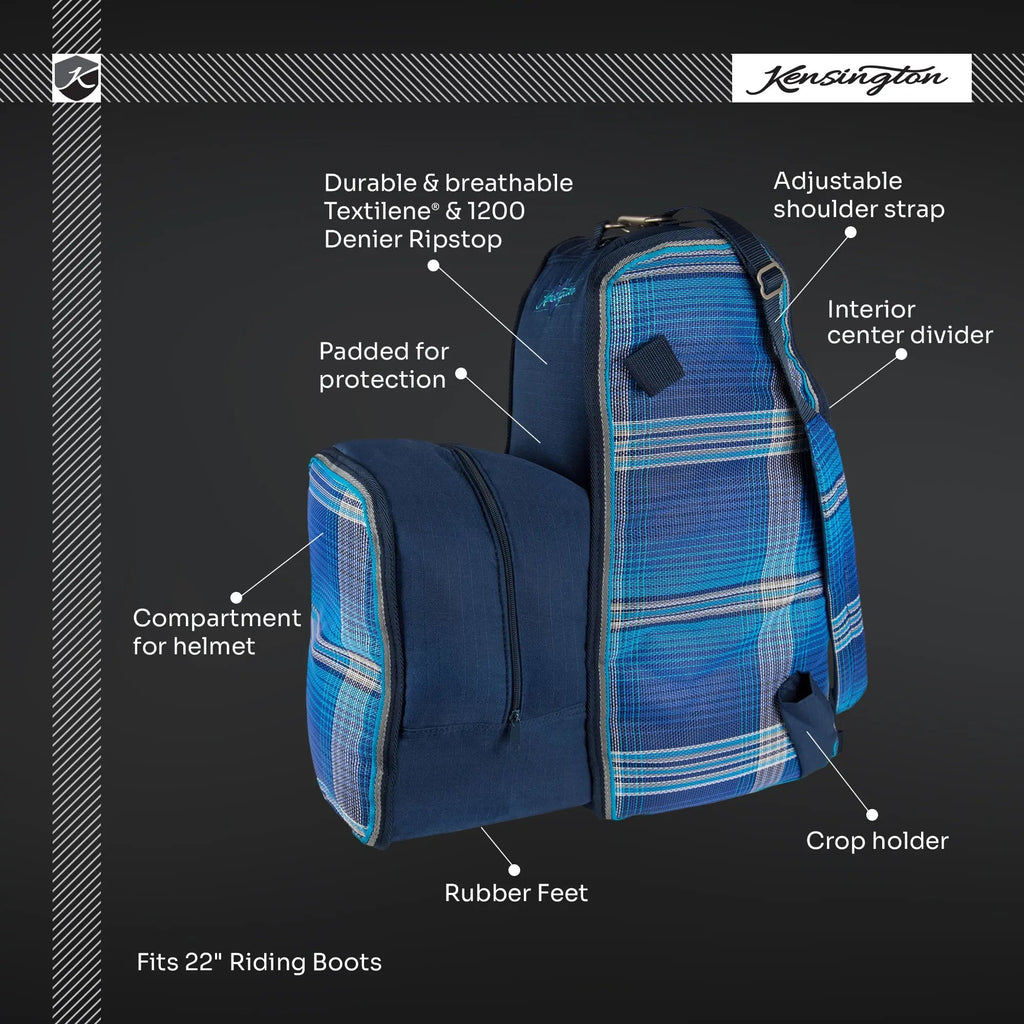 Padded English Boot Carry All - Holds Tall Boots, Helmet and Crop