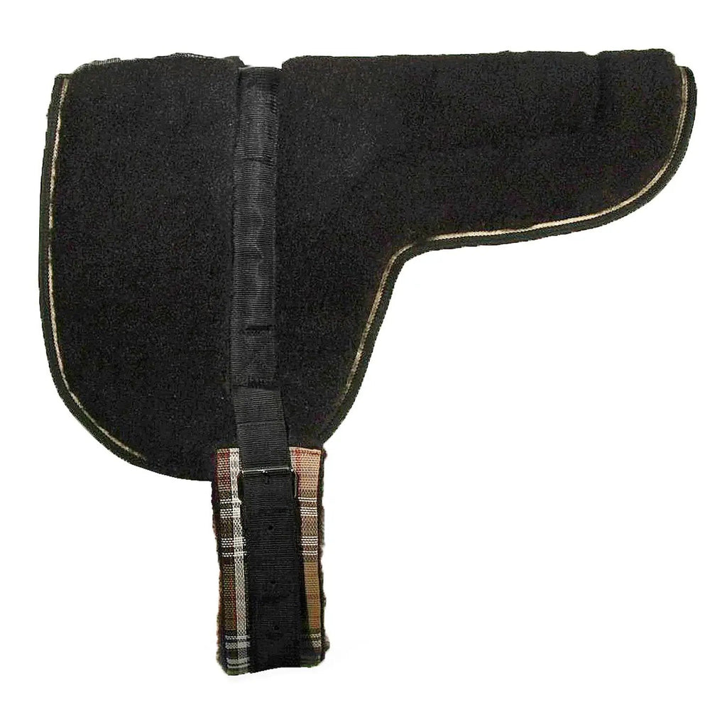 Plush Fleece Bareback Pad - Comfort for Horse & Human