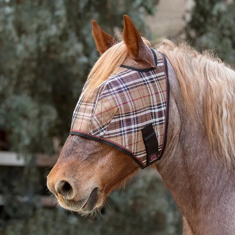 Kensington Fly Mask with 73% UV Protection - Open Top Design