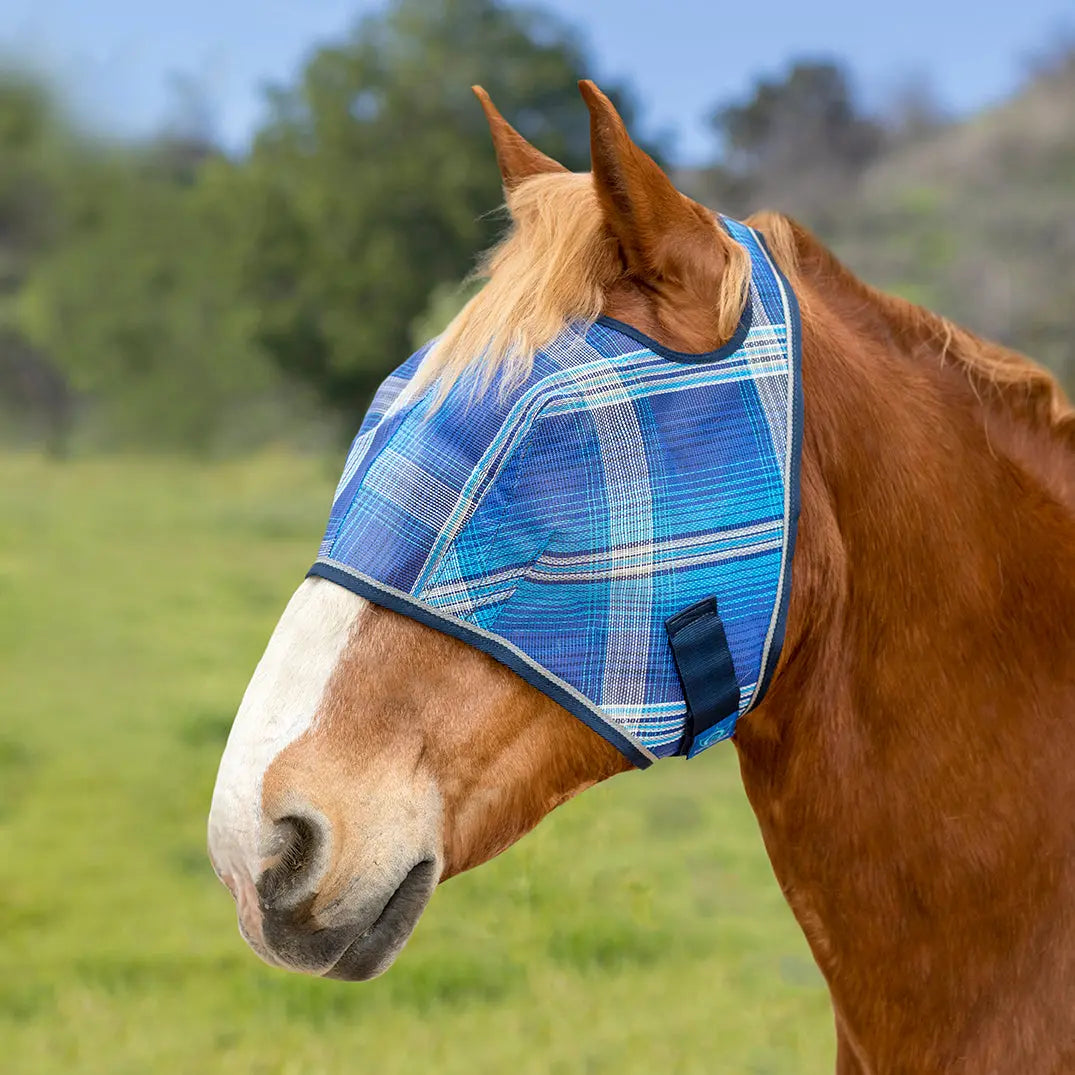 Kensington Fly Mask with 73% UV Protection - Open Top Design