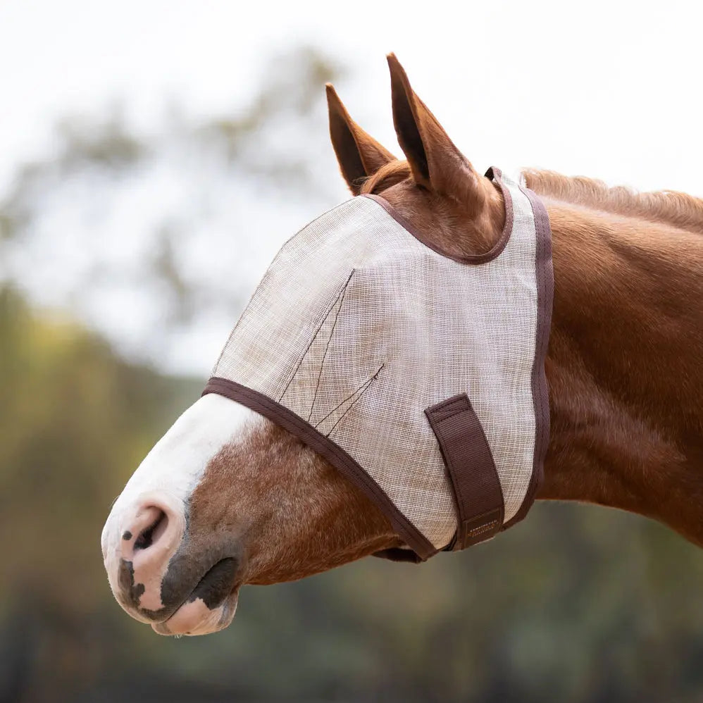 Kensington Fly Mask with 73% UV Protection - Open Top Design
