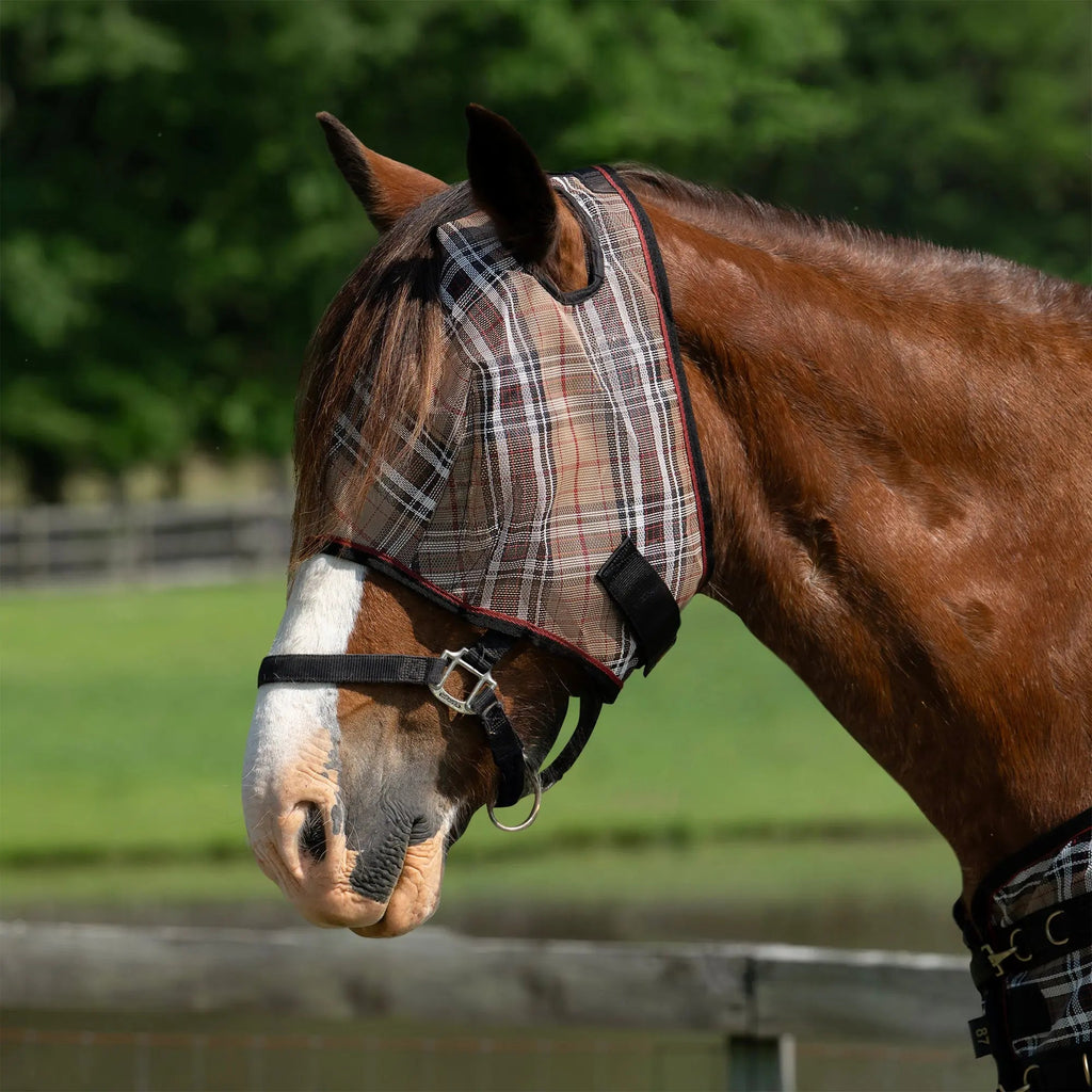 Kensington Draft Horse Fly Mask with 73% UV Protection
