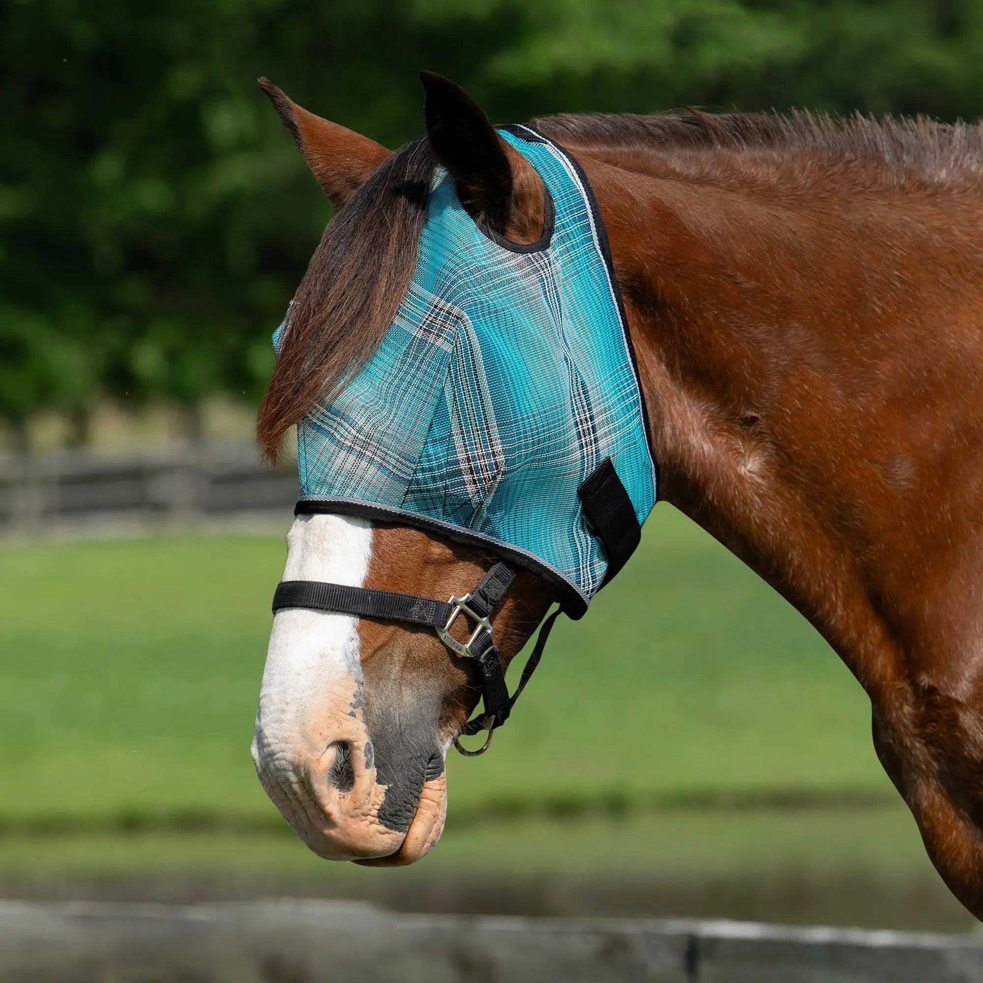 Kensington Draft Horse Fly Mask with 73% UV Protection
