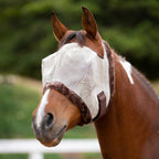 Kensington Fly Mask with Fleece Trim & 73% UV Protection - Open Top Design