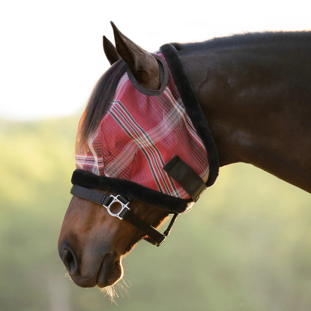 Kensington Fly Mask with Fleece Trim & 73% UV Protection