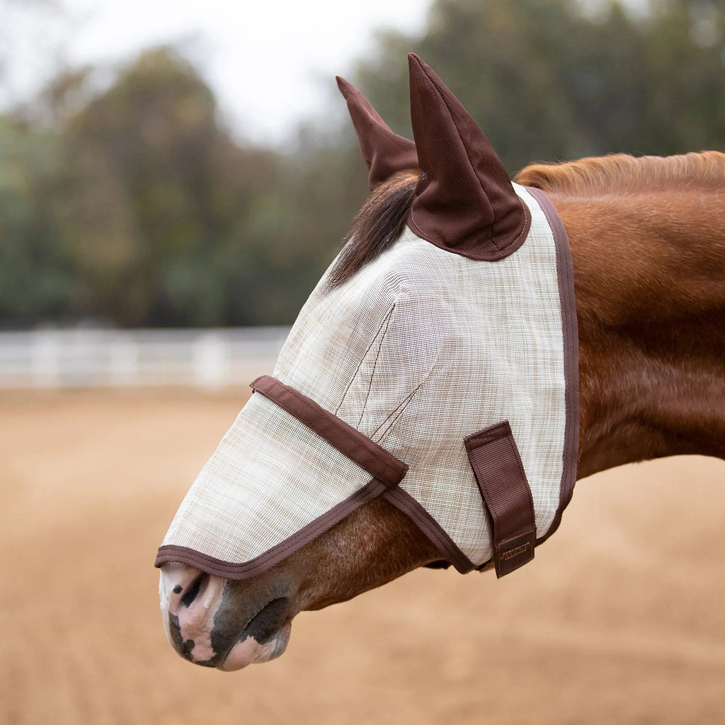 Kensington Fly Mask with Long Nose, Ears & 73% UV Protection