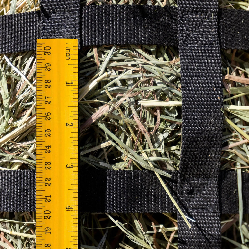 Kensington Slow Feed Hay Bag with Easy Load Rim - 2 Flake Capacity