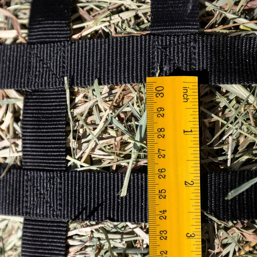 Kensington Slow Feed Hay Bag with Easy Load Rim - 1 Flake Capacity