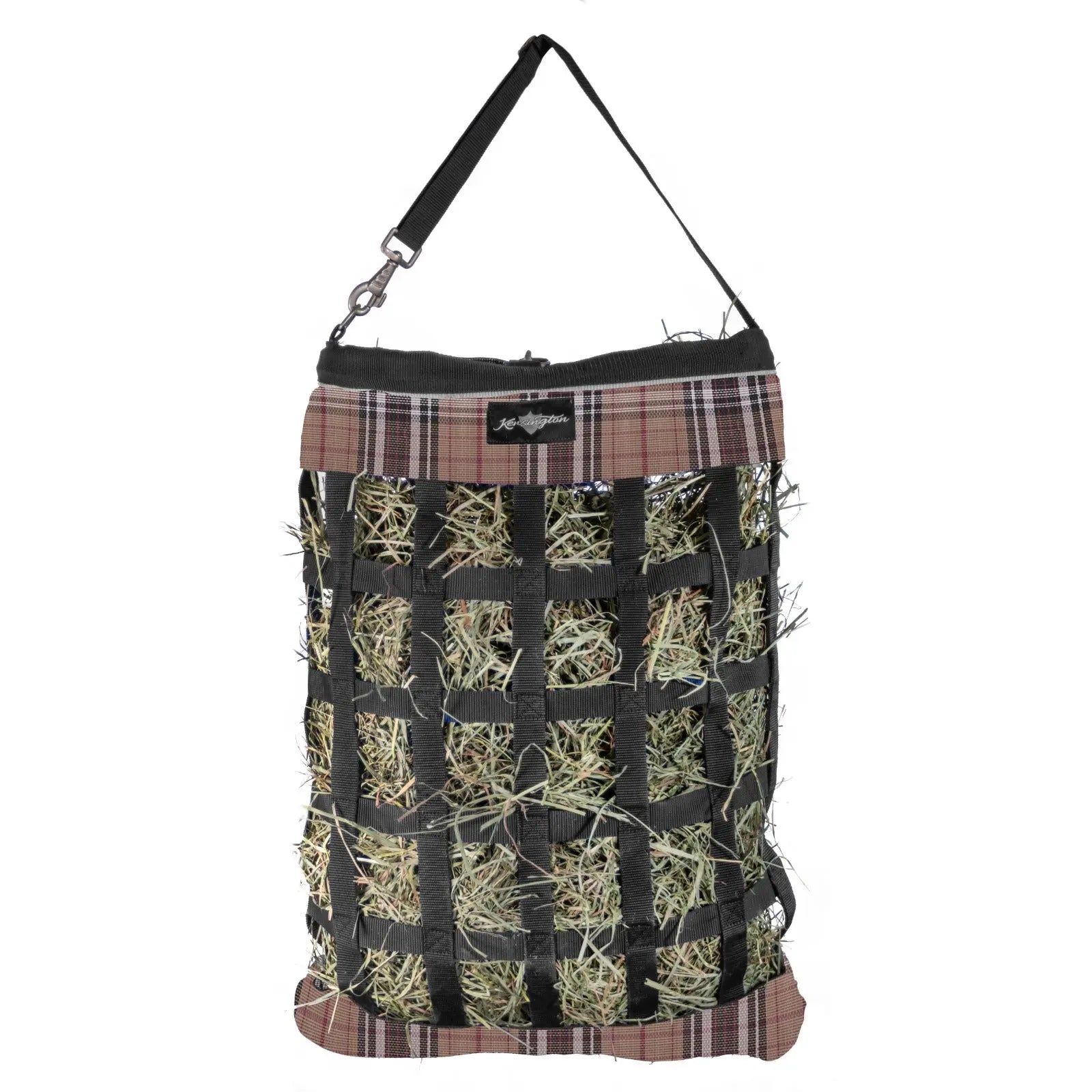 Kensington Slow Feed Hay Bag with Easy Load Rim - 1 Flake Capacity