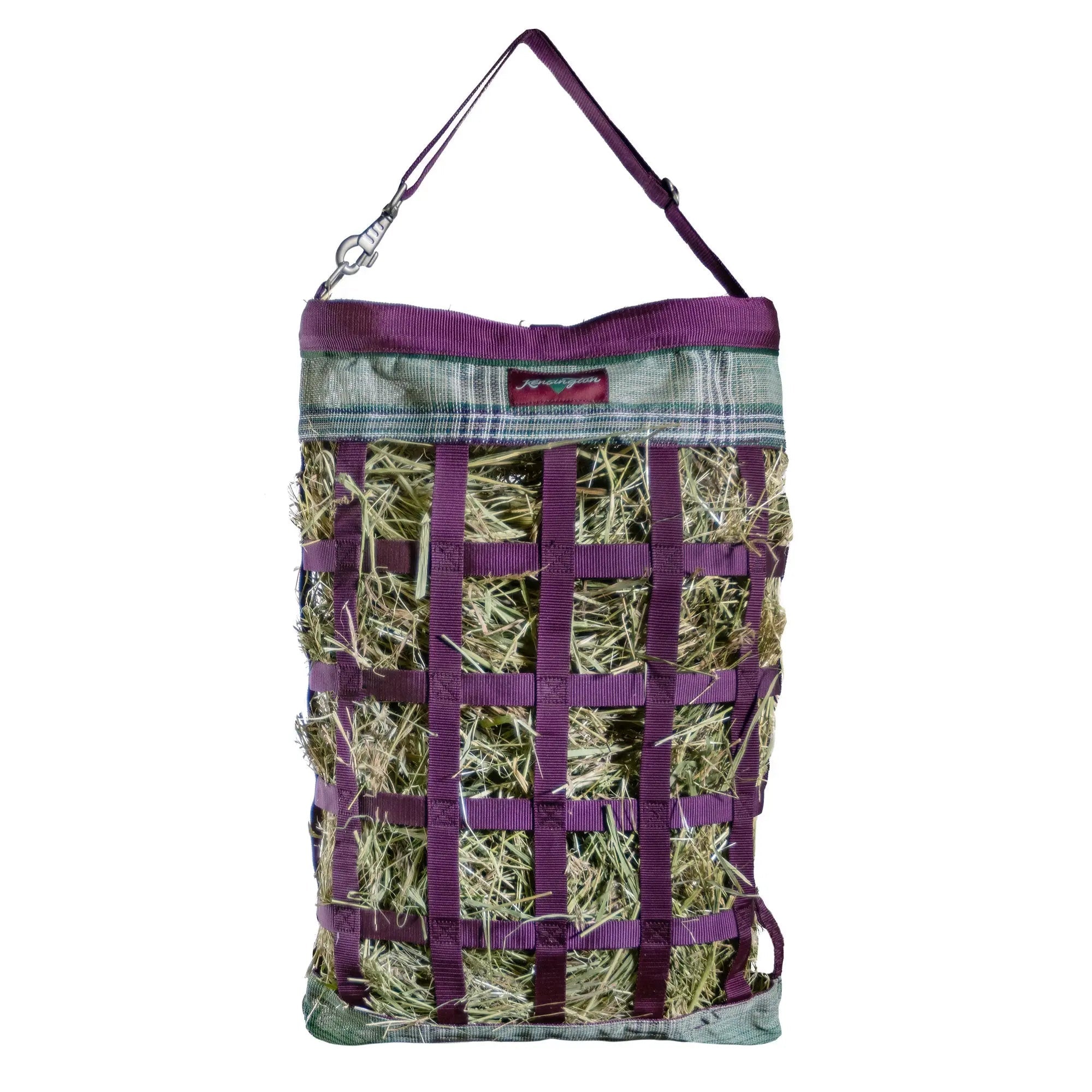 Kensington Slow Feed Hay Bag with Easy Load Rim - 1 Flake Capacity