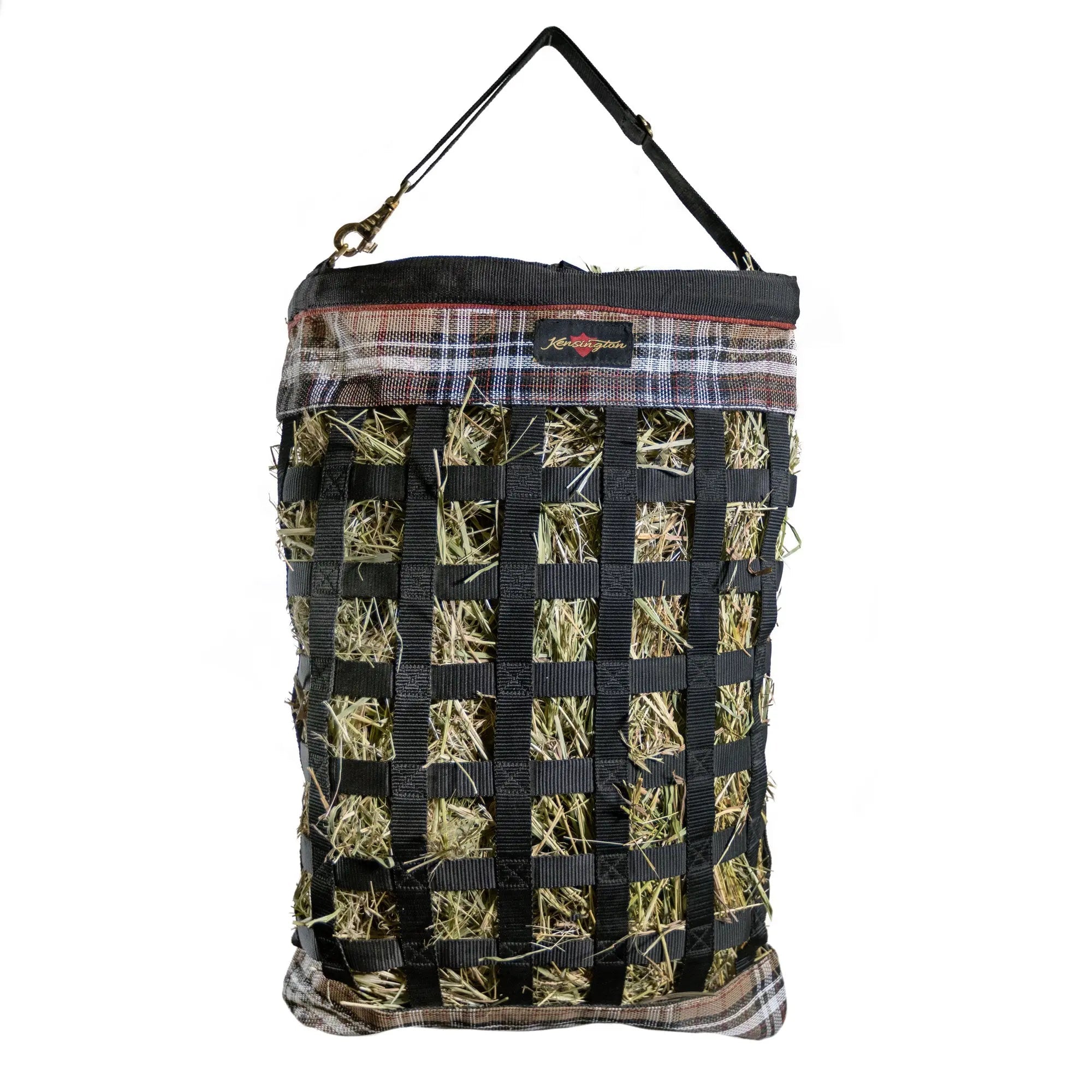Kensington Slow Feed Hay Bag with Easy Load Rim - 1 Flake Capacity