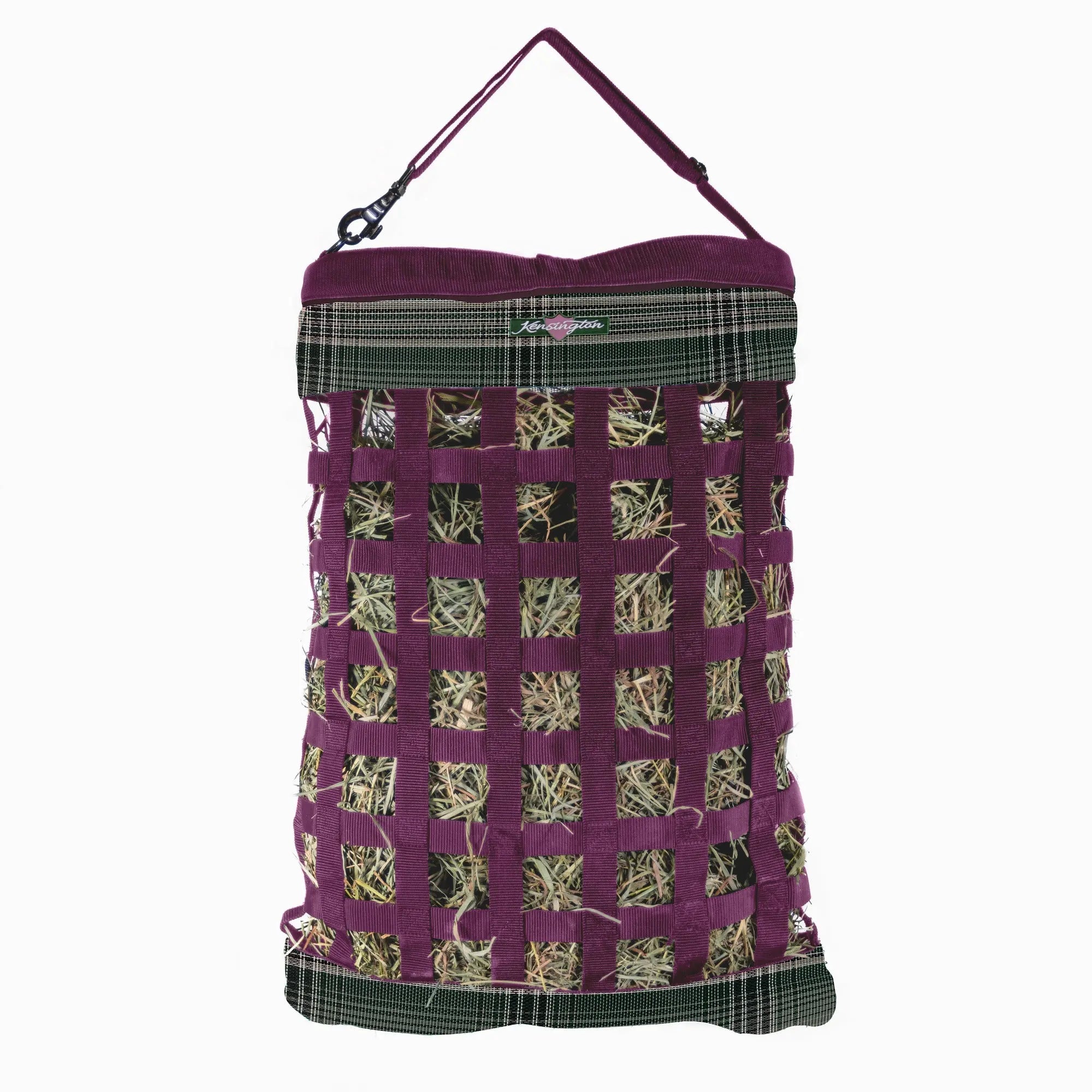 Kensington Slow Feed Hay Bag with Easy Load Rim - 1 Flake Capacity