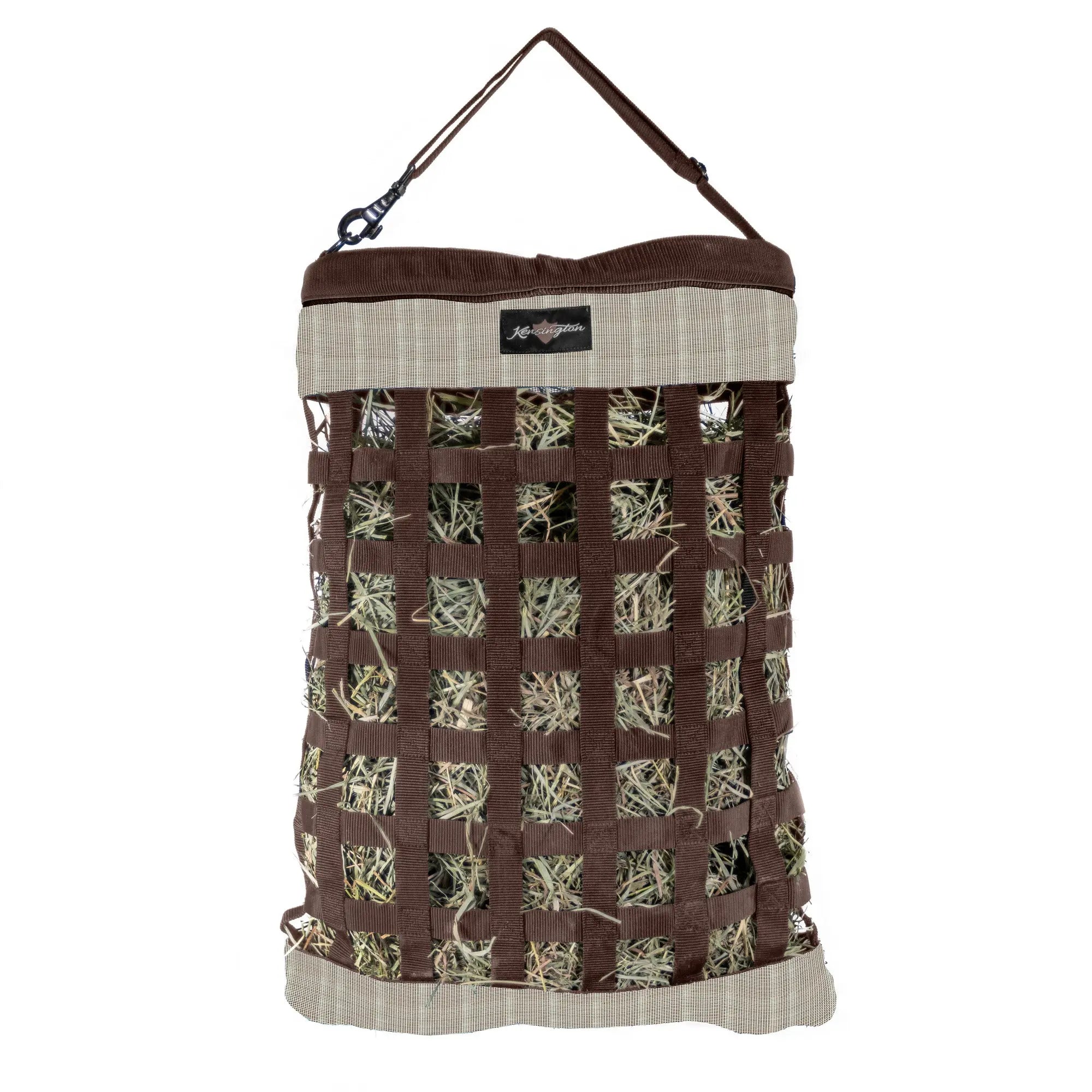 Kensington Slow Feed Hay Bag with Easy Load Rim - 1 Flake Capacity