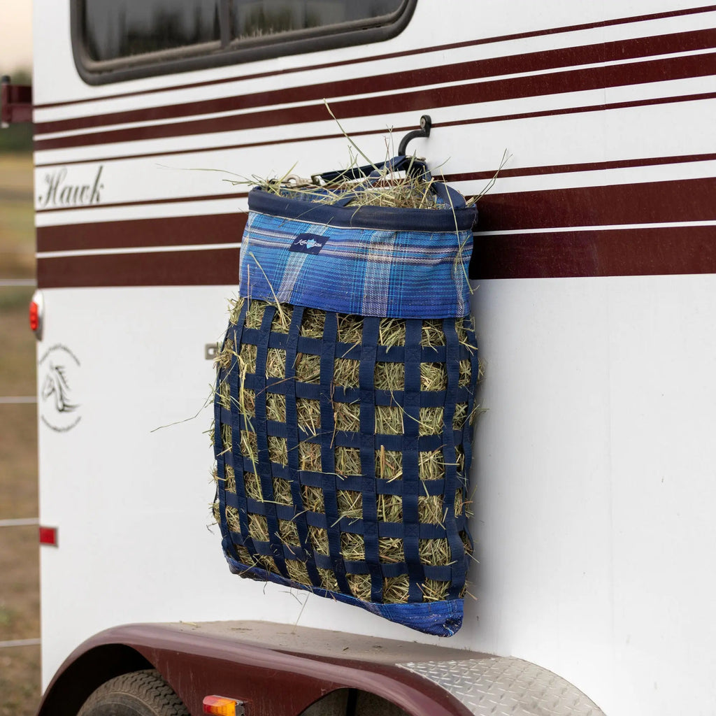 Kensington Slow Feed Hay Bag with Easy Load Rim - 2 Flake Capacity